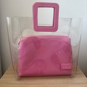Staud PVC handle bag